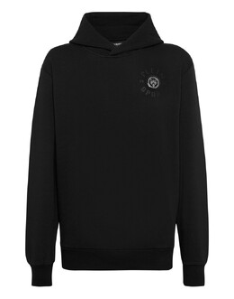 Plein Sport: Толстовка с капюшоном 