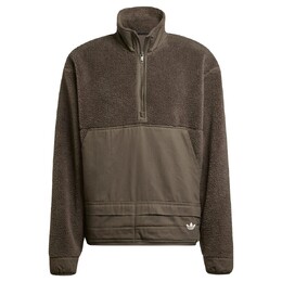 Adidas Originals: Свитер цвета хаки 