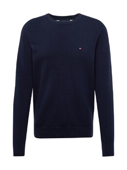 Tommy Hilfiger: Синий свитер  Essential