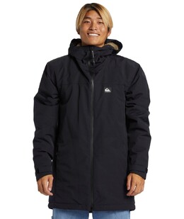 Quiksilver: Чёрный пуховик 