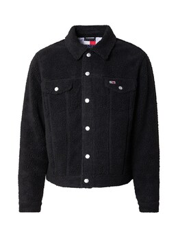 Tommy Jeans: Чёрная куртка 