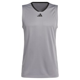 adidas Performance: Серая майка 