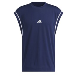 adidas Performance: Синяя майка 