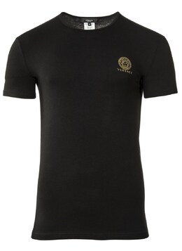 Versace: Чёрный жилет 