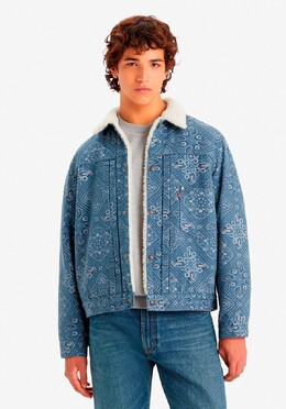 Levi's: Синяя куртка 