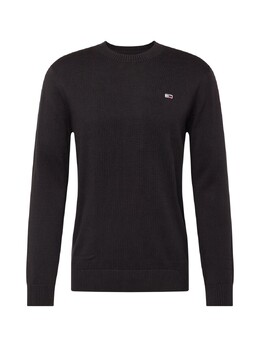 Tommy Jeans: Чёрный свитер  Essential