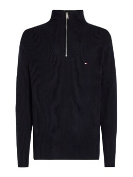 Tommy Hilfiger: Тёмный свитер 
