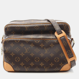 Louis Vuitton: Коричневая сумка 