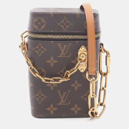Louis Vuitton: Коричневая сумка 