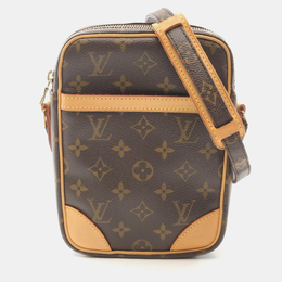 Louis Vuitton: Коричневая сумка 