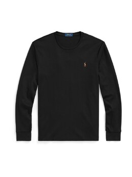 Polo Ralph Lauren: Чёрный свитшот 