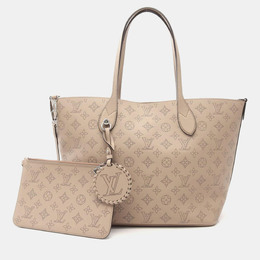 Louis Vuitton: Бежевая сумка-шоппер 
