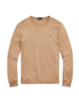 Polo Ralph Lauren: Меланжевый свитшот 