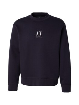 Armani Exchange: Тёмный свитер 