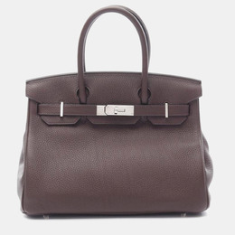 Hermes: Коричневая сумка  Birkin 30