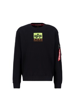 Alpha Industries: Чёрный свитер 
