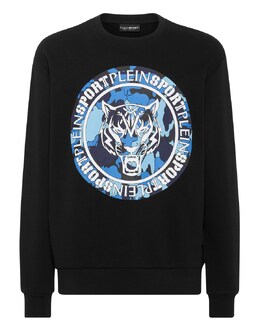 Plein Sport: Чёрный свитер 