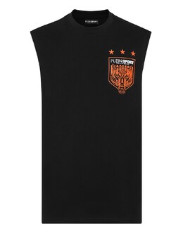 Plein Sport: Чёрная майка 