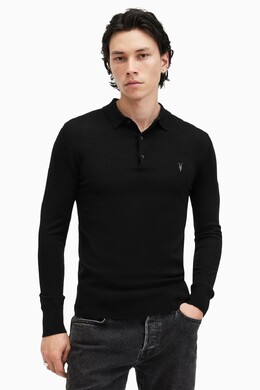 Allsaints: Рубашка  All Saints из шерсти