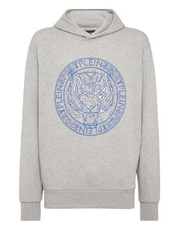 Plein Sport: Толстовка с капюшоном 