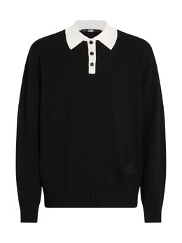 Karl Lagerfeld: Свитер с v-образным вырезом 