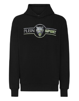 Plein Sport: Толстовка с капюшоном 
