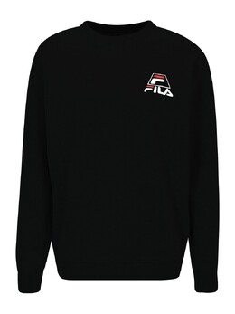 Fila: Чёрный свитер 