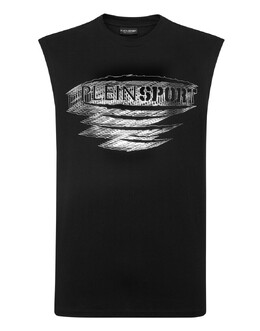 Plein Sport: Чёрная майка 