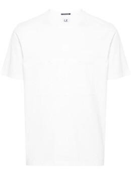 C.P. Company: Белая футболка 
