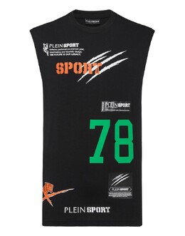 Plein Sport: Чёрная майка 