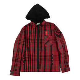 Off-White: Куртка из фланели 