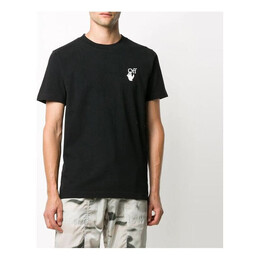Off-White: Футболка  Cut Here с коротким рукавом