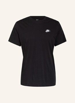 Nike: Чёрная футболка  Sportswear Club