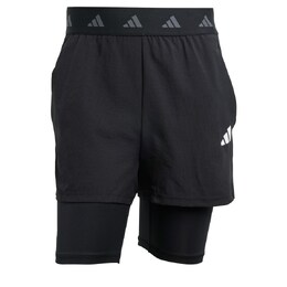 adidas Performance: Чёрные шорты 