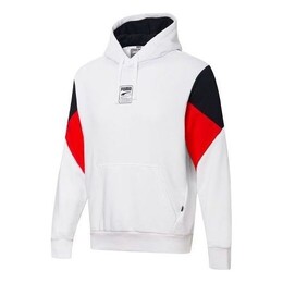 PUMA: Белая толстовка  Rebel