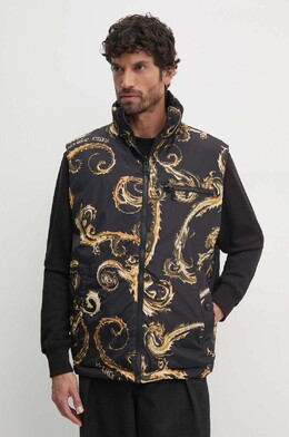 Versace Jeans Couture: Чёрный жилет 