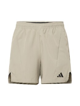 adidas Performance: Бежевые шорты 