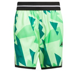 adidas Performance: Зелёные шорты 