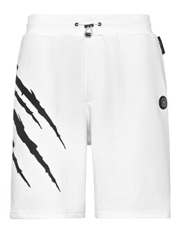 Plein Sport: Белые шорты 