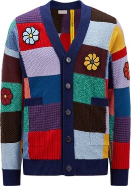 Moncler Genius: Голубой кардиган 