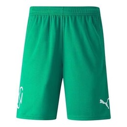 PUMA: Зелёные шорты  Football
