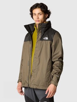 The North Face: Зелёная куртка 