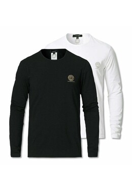 Versace: Рубашка  Medusa с длинным рукавом