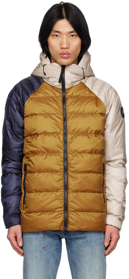 Canada Goose: Коричневый пуховик 