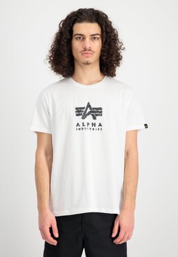 Alpha Industries: Футболка с принтом 