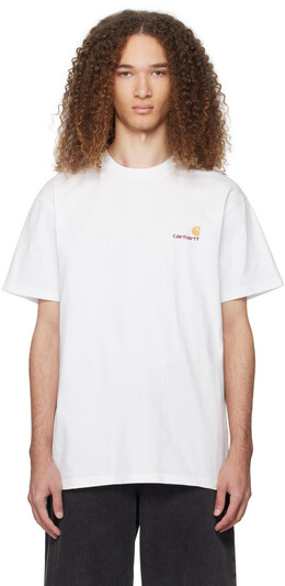 Carhartt Work In Progress: Белая футболка  Carhartt
