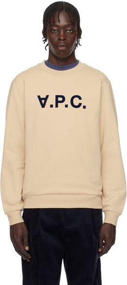 A.P.C.: Бежевая толстовка  VPC