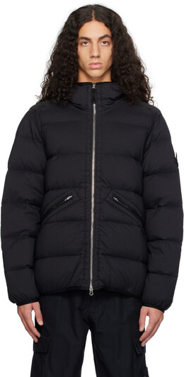 Stone Island: Чёрная куртка 