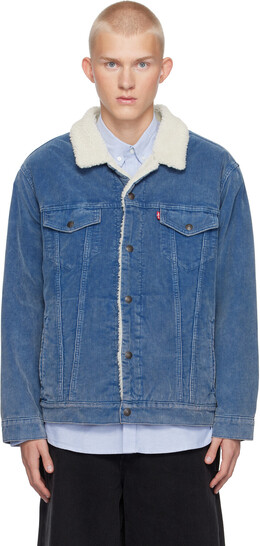 Levi's: Синяя куртка  Trucker