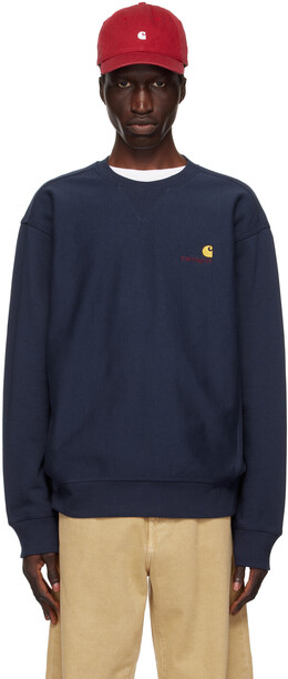 Carhartt Work In Progress: Синяя толстовка 